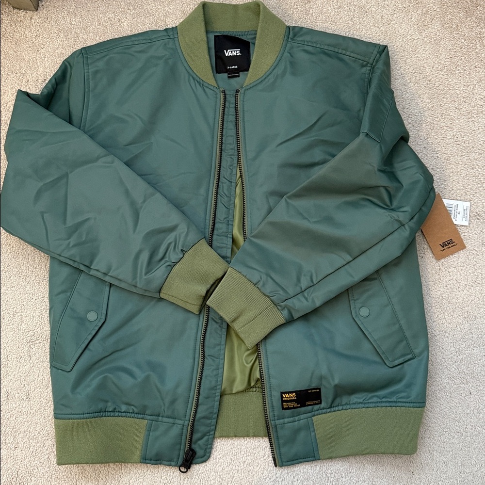Vans Copley Bomber Jacket Sz XL